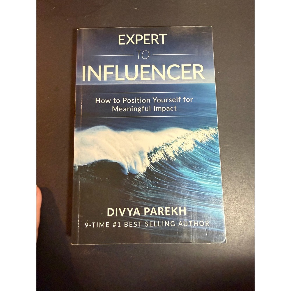 Expert to Influencer Divya Parekh Business Leadership Book 2019 #Business
